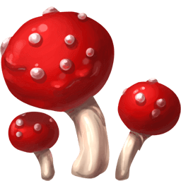 Red Mushrooms
